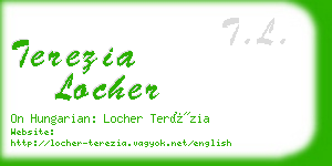terezia locher business card